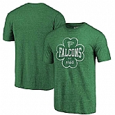Atlanta Falcons NFL Pro Line by Fanatics Branded Kelly Green Emerald Isle Tri Blend T-Shirt,baseball caps,new era cap wholesale,wholesale hats